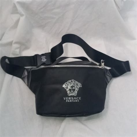 versace parfum fanny pack|Versace tribute belt bag.